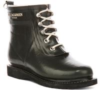 Ilse Jacobsen RUB2 Impermeabile Pizzo Donna Stivali IN Verde Militare 4 - 10