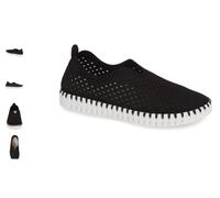 Ilse Jacobsen Tulip 139 Nero Scarpe Slip-on Donna Taglie UE 36-41 NUOVE