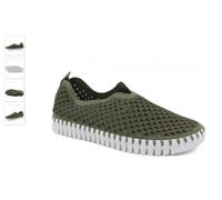 ILSE Jacobsen Tulip 139 Verde Militare Slip-On Scarpe Donna Eu Taglie 36-41 New