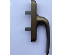 ilserramentista Maniglia Cremonese universale apertura interna per porte finestre in alluminio (bronzo)