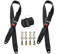 iLSKW Kit di Cinghie per sellino da Golf Cart Universale Anteriore e Posteriore per EZGO, Yamaha, Club Car, Go Kart, UTV, Una Coppia | Bulloni Non Inclusi