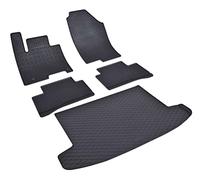 ilTappetoAuto by Fabbri 3-905106 - 135B-810219 - Tappeti per Auto e Tappeto per Bagagliaio in Gomma Ripiegabile Compatibile con Tucson dal 2021- MHEV - PHEV - HEV Tutte le versioni