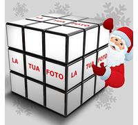 IlTuoCubo.com Natale Cubo Magico con Foto Idea Regalo Originale Personalizzato