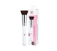 Ilu Ilu Mu 101 Flat Top Kabuki Brush 300g Per Pelle Sensibile Setole Dense Ergonomico Pulizia Facile Trucco Viso Professionale Copertura Naturale e Uniformità