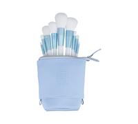 ilū Makeup Basic Brushes 9pz + Case Set Blue - set di pennelli