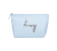 ILU MU COTTON BEAUTY BAG BLUE