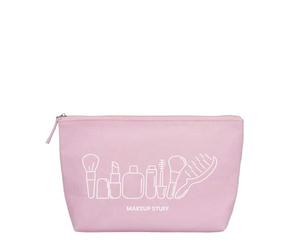 ILU MU COTTON BEAUTY BAG PINK