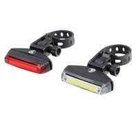 Luci A Led Faro Fanale Per Bici Bicicletta Anteriore + posteriore