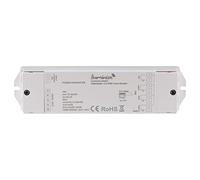 iluminize Ripetitore/amplificatore di potenza: 4 x 5 A, per LED bianco/duo-bianco (CCT)/RGB/RGB+W/RGBW, 12 V-36 V, max. 240 W - 720 W, per strisce LED a tensione costante (amplificatore di potenza 4