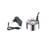 Ilumos Nebulizzatore ad ultrasuoni for nebulizzatore di Halloween con 12 luci a LED for laghetto con Fontana(Alloy)