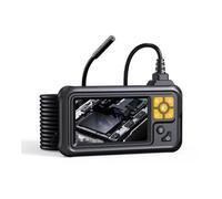 Ilumos Telecamera for endoscopio 1080P con luce, schermo IPS da 4,3", cavo semirigido da 5 m(5m)