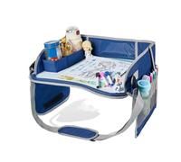 Ilumos Travel Tray Car Seat Activity Board Portable Drawing Board(Dark Blue)