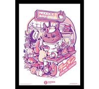 ILUSTRATA MY NEIGHBOUR NOODLE BAR COL PR Printed Art Pyramid International