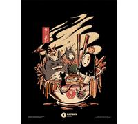 Ilustrata Ramen Pool Party Da Collezionepri Printed Art Pyramid International