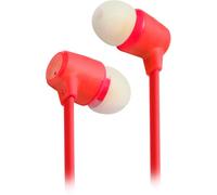 iLuv Bubble Gum 3 Auricolari Intra-Ear con Telecomando/3 Misure di punte, Rosso