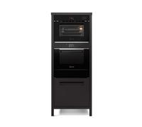 Ilve Colonna Stellata Professional Plus CSTARBK nero comprensivo di forno ultracombi e abbattitore e macchina sottovuoto da 7