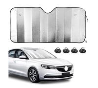 ILWIYRHNL Parasole Auto per Seat Leon/Leon ST KL 5F 1T 1M 2016-2025 2026, Parasole Parabrezza Auto 140x70cm Riflettente a 4 Strati, Protezione Solare Isolamento Termico