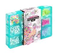 ILY - Kit fai da te per braccialetti da concerto, per realizzare oltre 2000 braccialetti con perline con corde elastiche e custodia, kit fai da te per ragazze, perfetto per concerti, feste e regali |