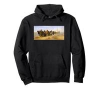 Ilya Repin Barge Haulers (Haulage Scene) Felpa con Cappuccio