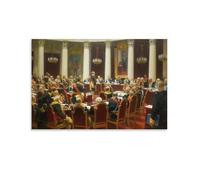 Ilya Repin-Seduta Cerimoniale del Consiglio di Stato il 7 maggio 1901 Marcando Il Centenario della sua Fondazione (1902-1903) Opere d'arte Pict