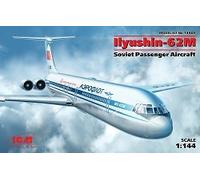 Ilyushin-Il62M Soviet Passenger Aircraft 1:144 ICM14405 - icm modellismo