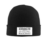 I'm A Assholes So If You Don't Want Your Feelings Hurt Walk Away Unisex Watch cap Comodo Berretto Invernale Traspirante Beanie Cappello per Calcio Moto Bici