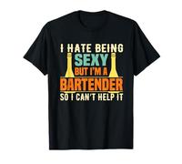 I'm A Bartender So I Can't Help It Bartending Alcoholic Maglietta