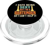 I'm A Bartender So I Can't Help It Bartending Alcoholic PopSockets PopGrip per MagSafe