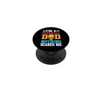 I'm A Baseball Dad Nothing Scares Me Softball Player PopSockets PopGrip Adesivo