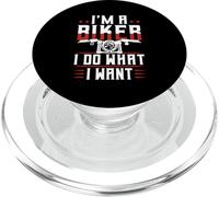 I'm A Biker And I Do What I Want PopSockets PopGrip per MagSafe
