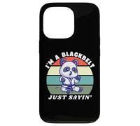 I'm A Blackbelt Just Sayin, Panda Karate, Panda di arti marziali Custodia per iPhone 13 Pro