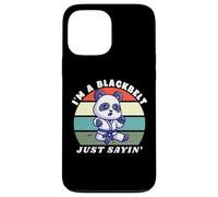 I'm A Blackbelt Just Sayin, Panda Karate, Panda di arti marziali Custodia per iPhone 13 Pro Max