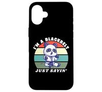 I'm A Blackbelt Just Sayin, Panda Karate, Panda di arti marziali Custodia per iPhone 16 Plus