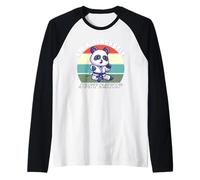 I'm A Blackbelt Just Sayin, Panda Karate, Panda di arti marziali Maglia con Maniche Raglan