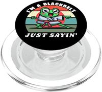 I'm A Blackbelt Just Saying, Frog Karate, Arti Marziali Rana PopSockets PopGrip per MagSafe