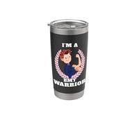 I'm a BMT Warrior Bone Marrow Transplant Awareness Bicchiere termico in acciaio inox doppia parete