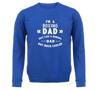 I'M A Boxe Papà - Adulti Felpa con Cappuccio/Maglione - Scatola Fight Festa Del