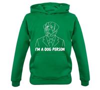I'M A Cane Persona - Bambini Felpa con Cappuccio/Maglione - Cani Funny Animali