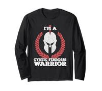 I'm a CF Warrior Cystic Fibrosis Awareness Maglia a Manica
