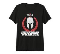 I'm a CF Warrior Cystic Fibrosis Awareness Maglietta Premium
