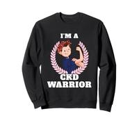 I'm a CKD Warrior Chronic Kidney Disease Awareness Felpa