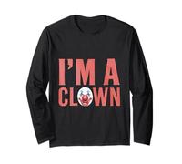 I'm A Clown For Clown And Clown Lovers Funny Clown Memes Maglia a Manica