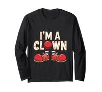 I'm A Clown For Clown And Clown Lovers Funny Clown Memes Maglia a Manica
