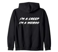 I'm a Creep I'm a Weirdo | 1990's Song Music Felpa con Cappuccio