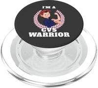 I'm a CVS Warrior Cyclic Vomiting Syndrome Awareness PopSockets PopGrip per MagSafe