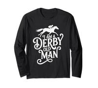 I'm A Derby Old Man - Ippodromo di Corse di Cavalli Maglia a Manica