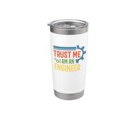 I'm A Engineer Gears Engineering Job Titiles Bicchiere termico in acciaio inox doppia parete