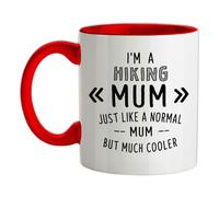 I'M A Escursionismo Mamma - Tazza IN Ceramica - Hike Camminata Walking Mountain