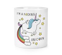 I'M A F-Cking Unicorno Trucco Pennello Matita Pentola - Divertente Rude Scherzo