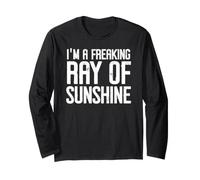 I'm a Freaking Ray of Sunshine Little Ray Sarcastic Sunshine Maglia a Manica
